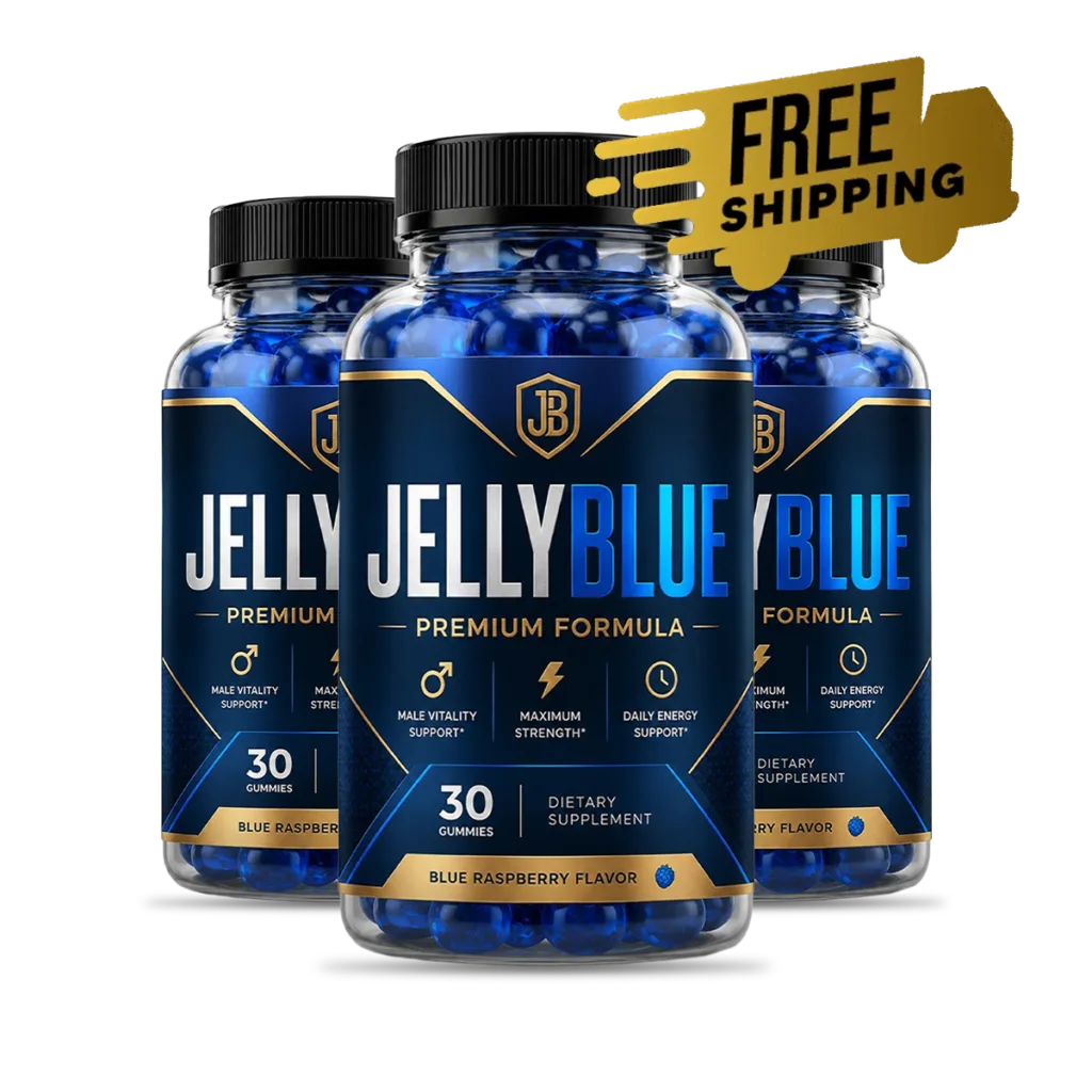 Jellyblue Daily Men's Vitality & Performance Support Supplement